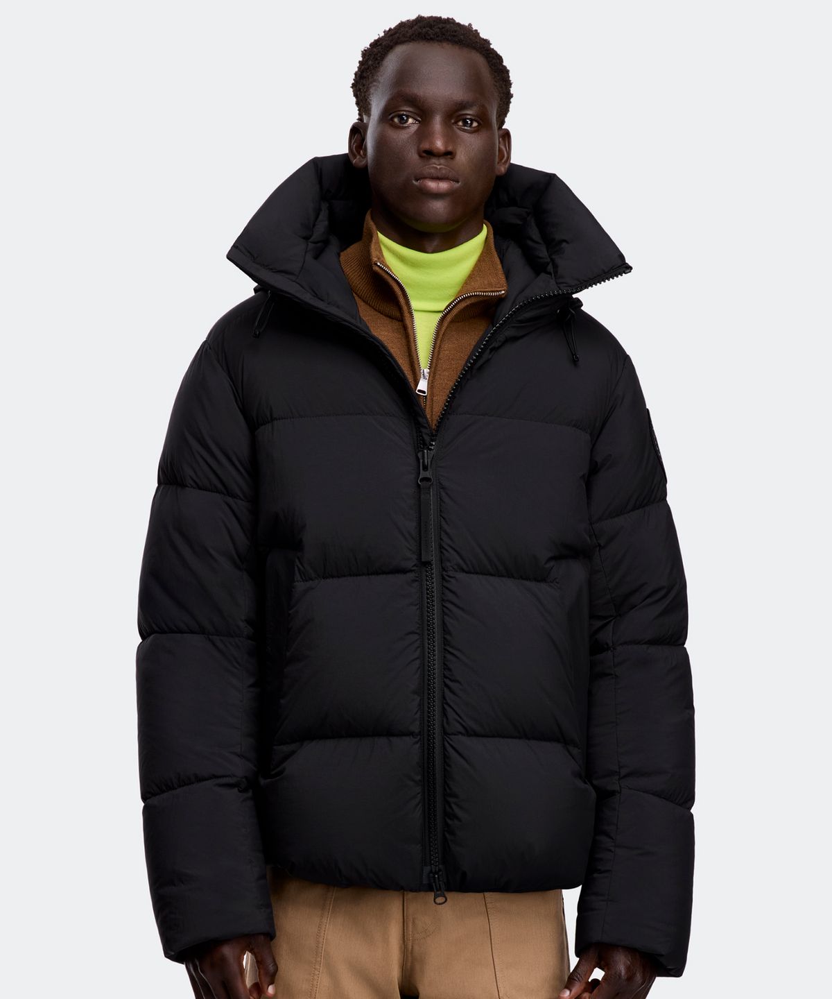 캐나다구스(CANADAGOOSE) 남성 크로프톤 푸퍼 매트(Black)_Q266AMDB05BKN