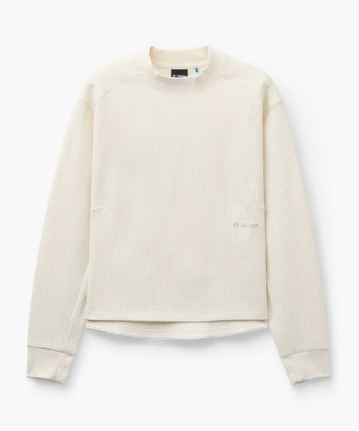 헬리녹스 웨어(HELINOX WEAR) 와플 모크넥 긴팔 티셔츠 우먼_Ivory