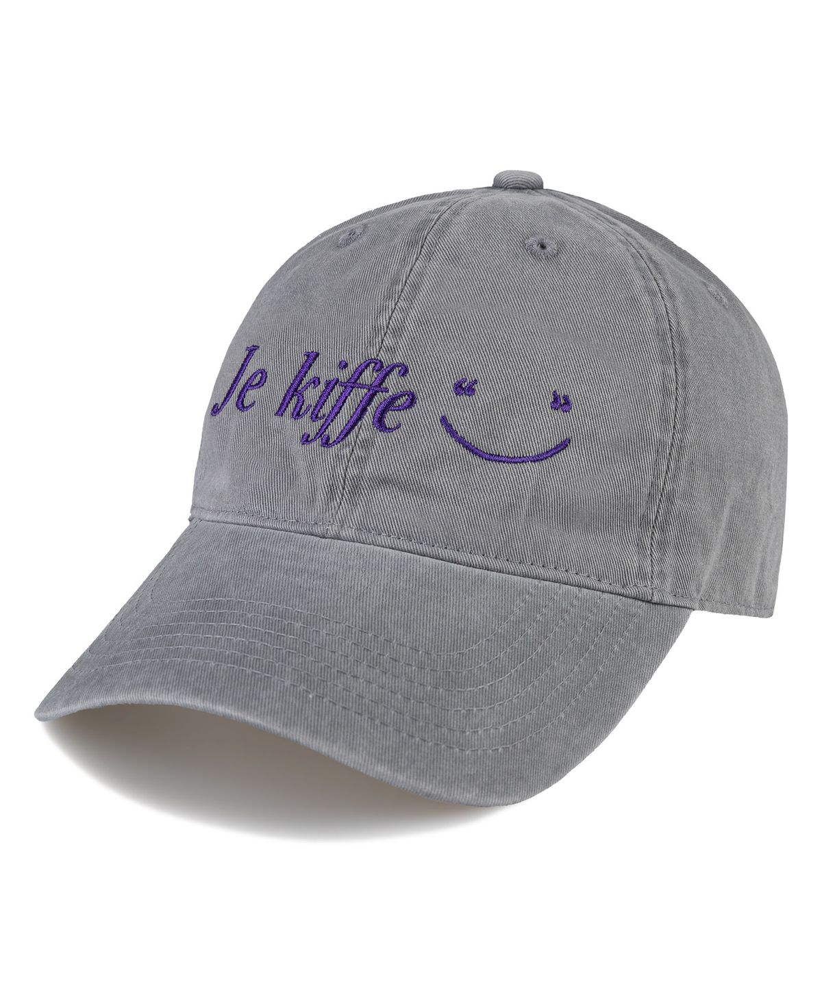 키페(KIFFER) Je Kiffe Smile Ball cap-cation gray