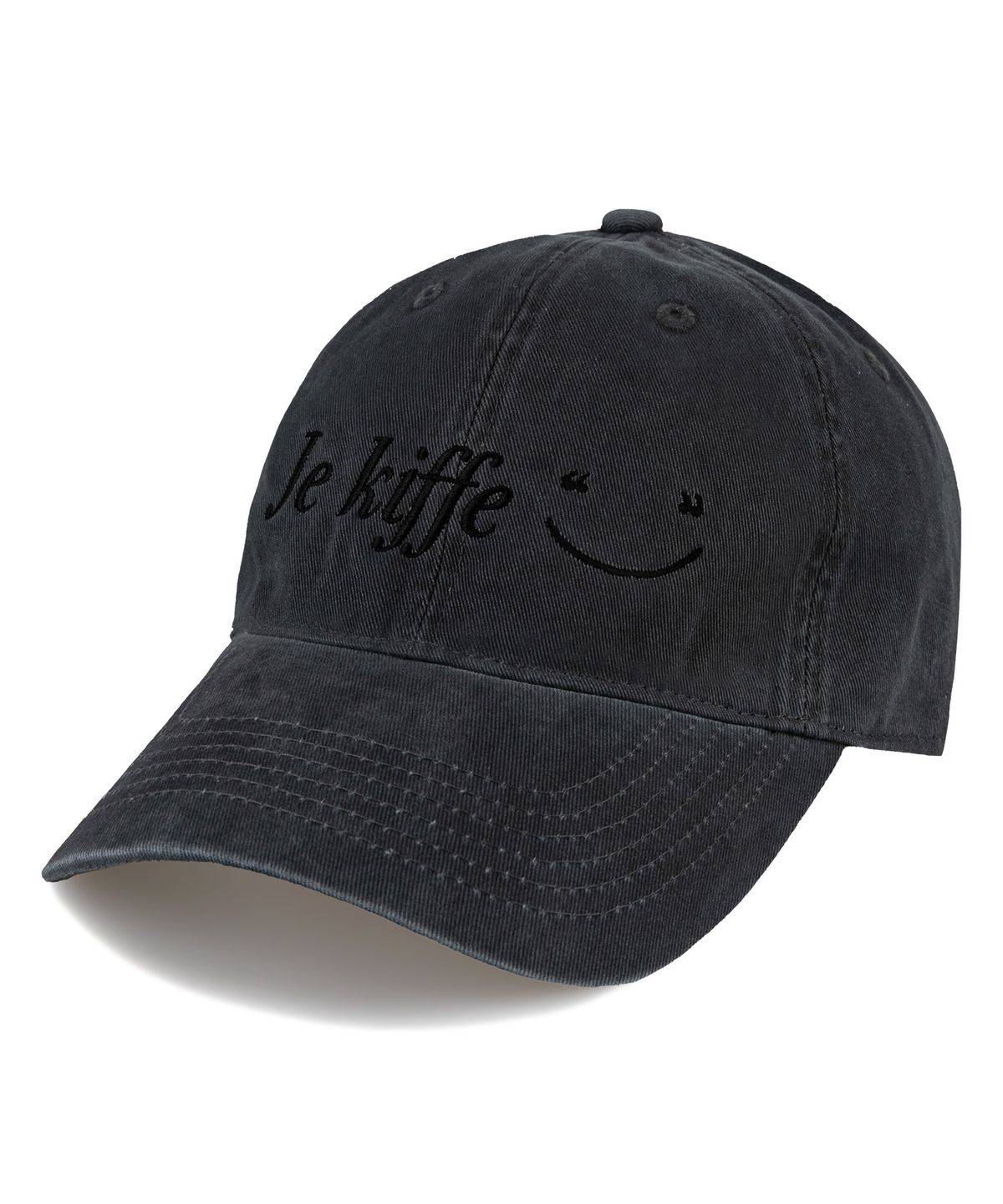 키페(KIFFER) Je Kiffe Smile Ball cap-cation charcoal
