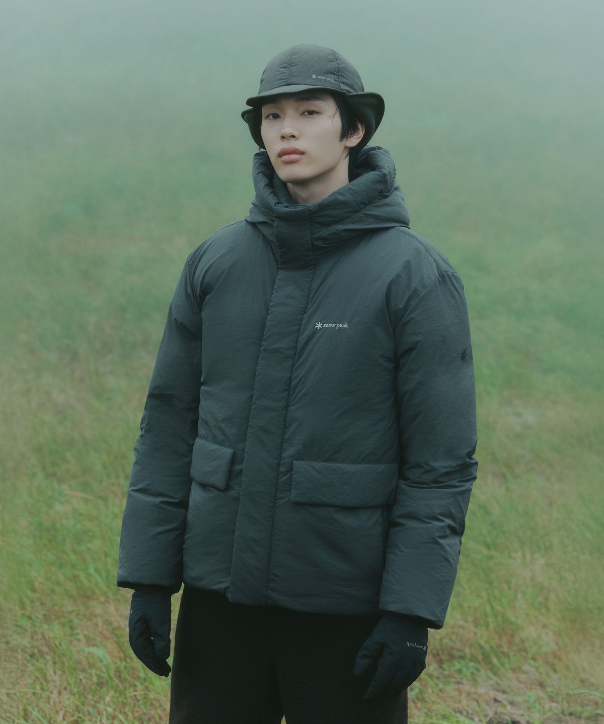 스노우피크 어패럴(SNOWPEAK APPAREL) 시티캠퍼 후드 헤비 다운 자켓 (S26WMGDJ10) Rustic Khaki