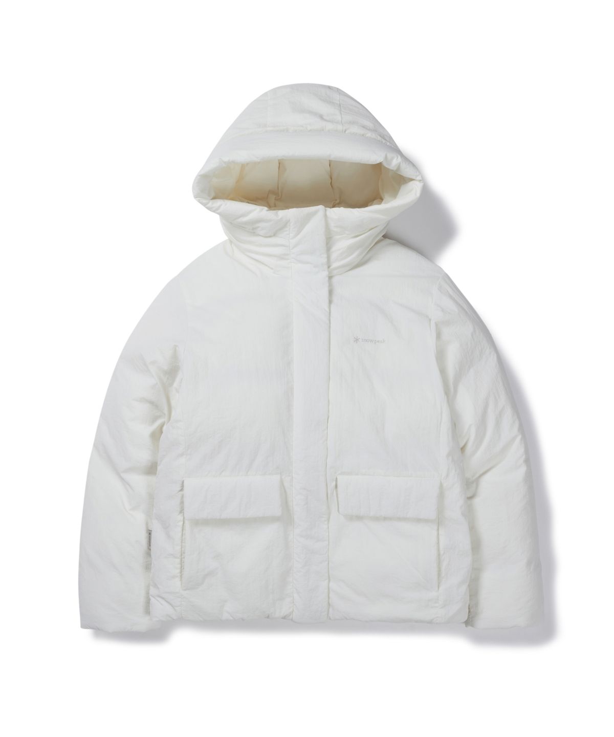 스노우피크 어패럴(SNOWPEAK APPAREL) 시티캠퍼 여성 후드 헤비 다운 자켓 (S26WWGDJ11) Ivory