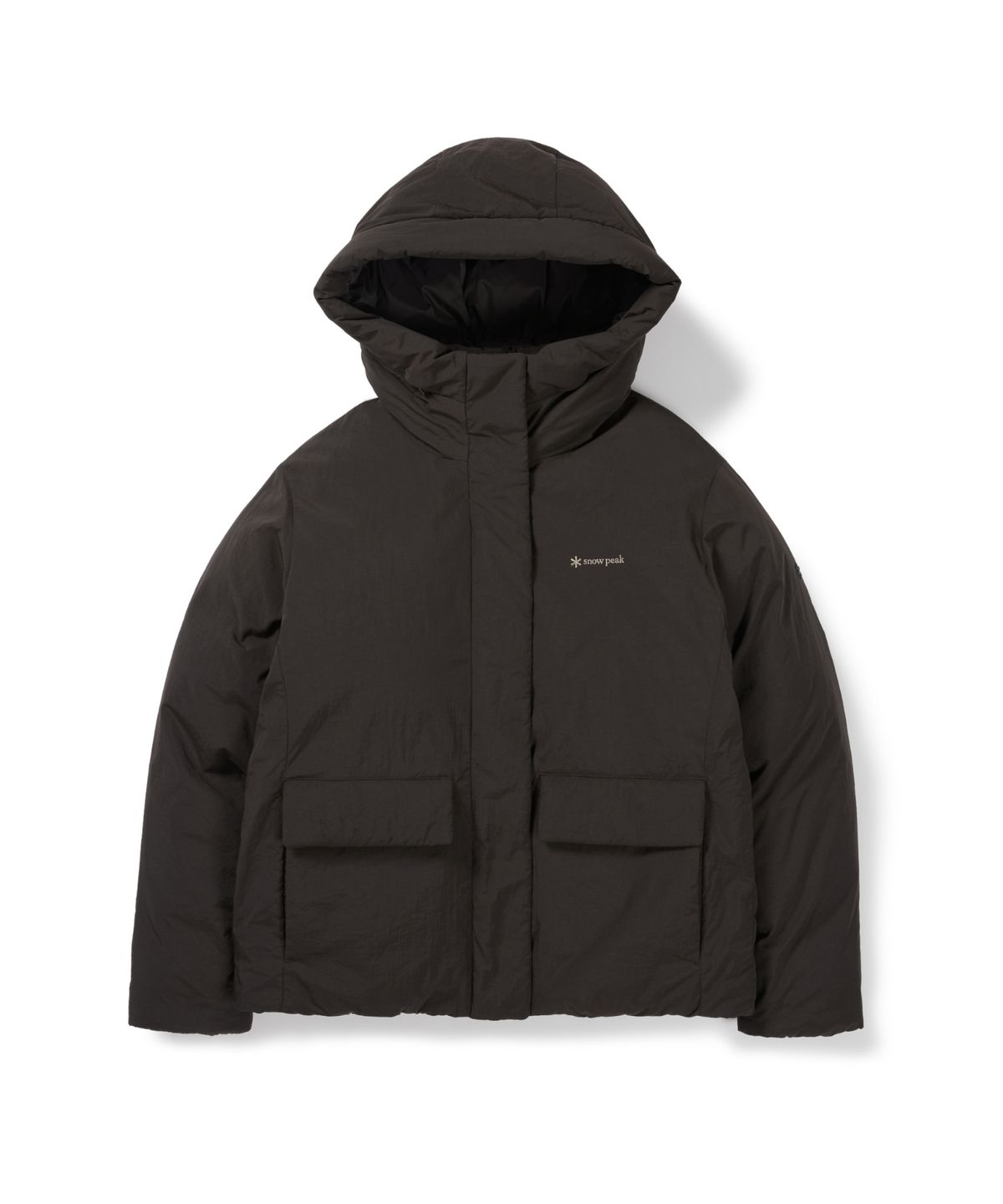 스노우피크 어패럴(SNOWPEAK APPAREL) 시티캠퍼 여성 후드 헤비 다운 자켓 (S26WWGDJ11) Choco Brown