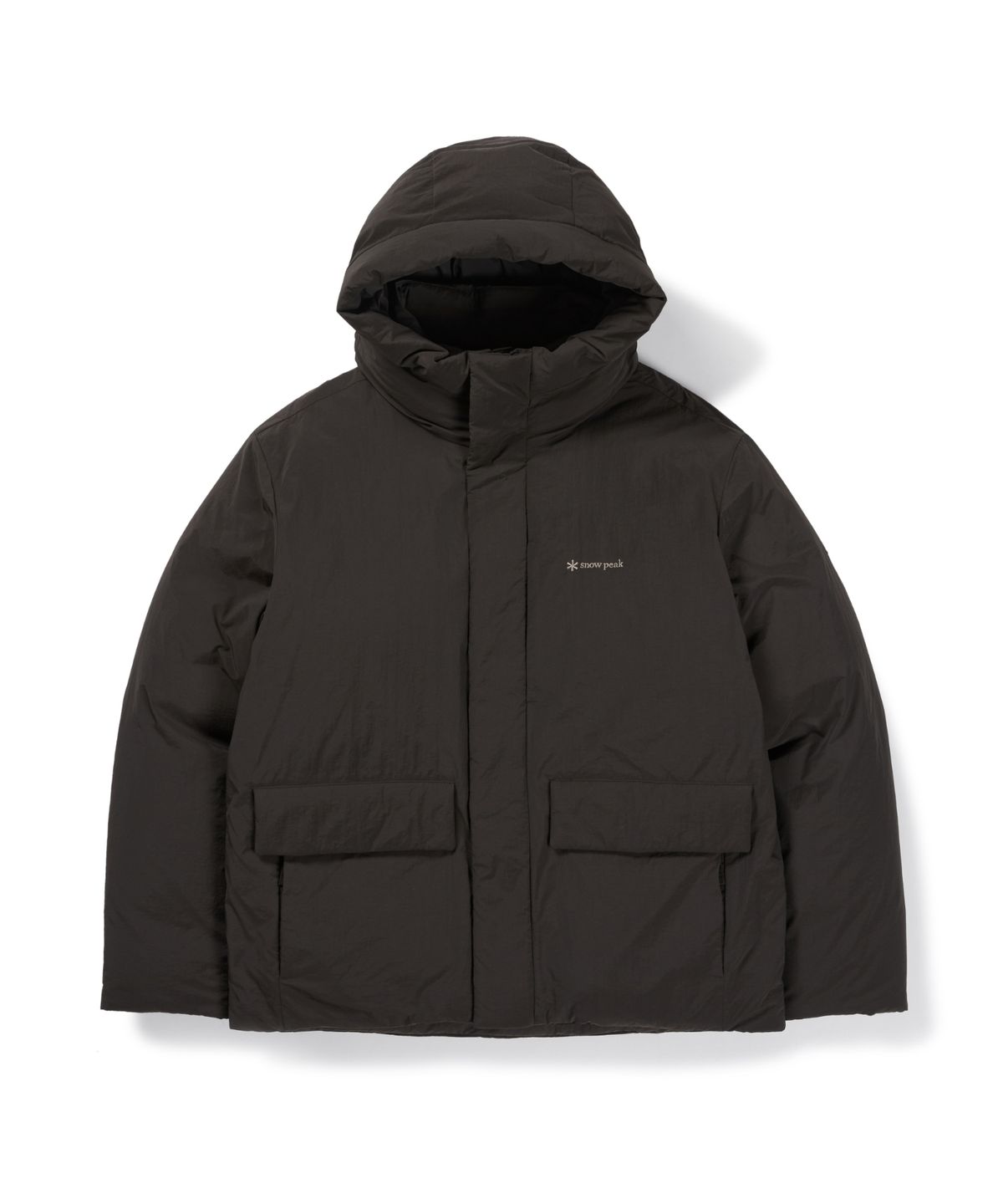 스노우피크 어패럴(SNOWPEAK APPAREL) 시티캠퍼 후드 헤비 다운 자켓 (S26WMGDJ10) Choco Brown