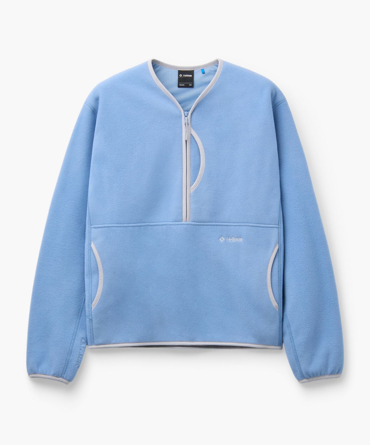 헬리녹스 웨어(HELINOX WEAR) 폴라텍 200 플리스 하프 집업 우먼_Light Blue