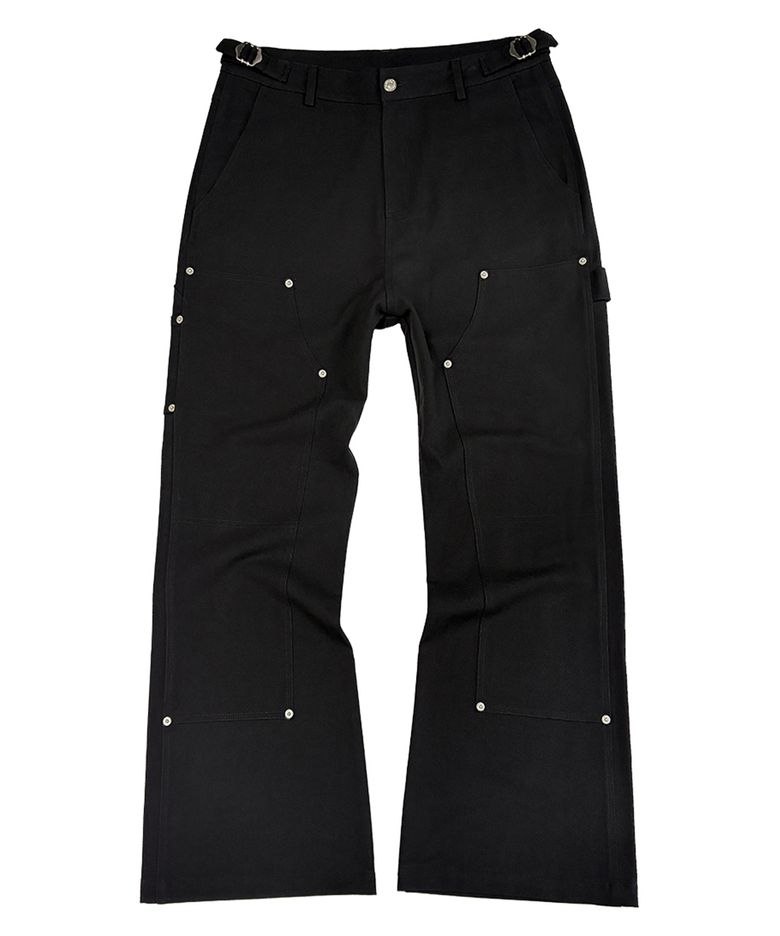 Double Knee Flared Slacks (TP0076)