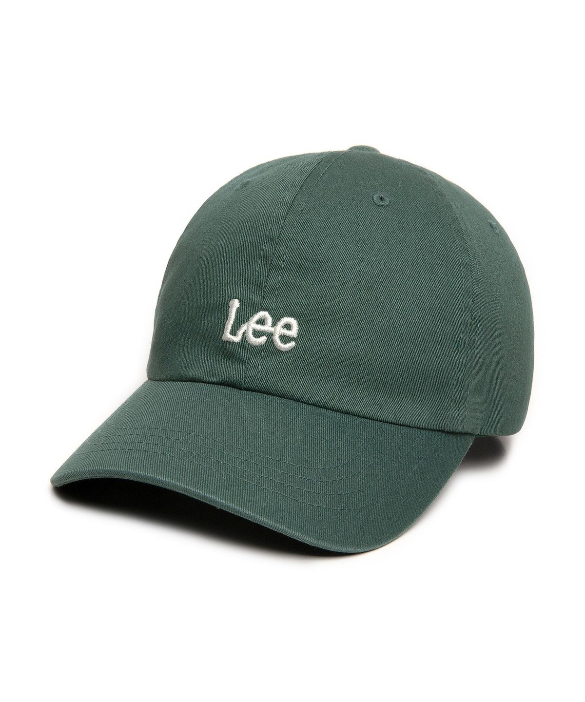 리(LEE) 스몰 트위치 로고 코튼 볼캡 그린