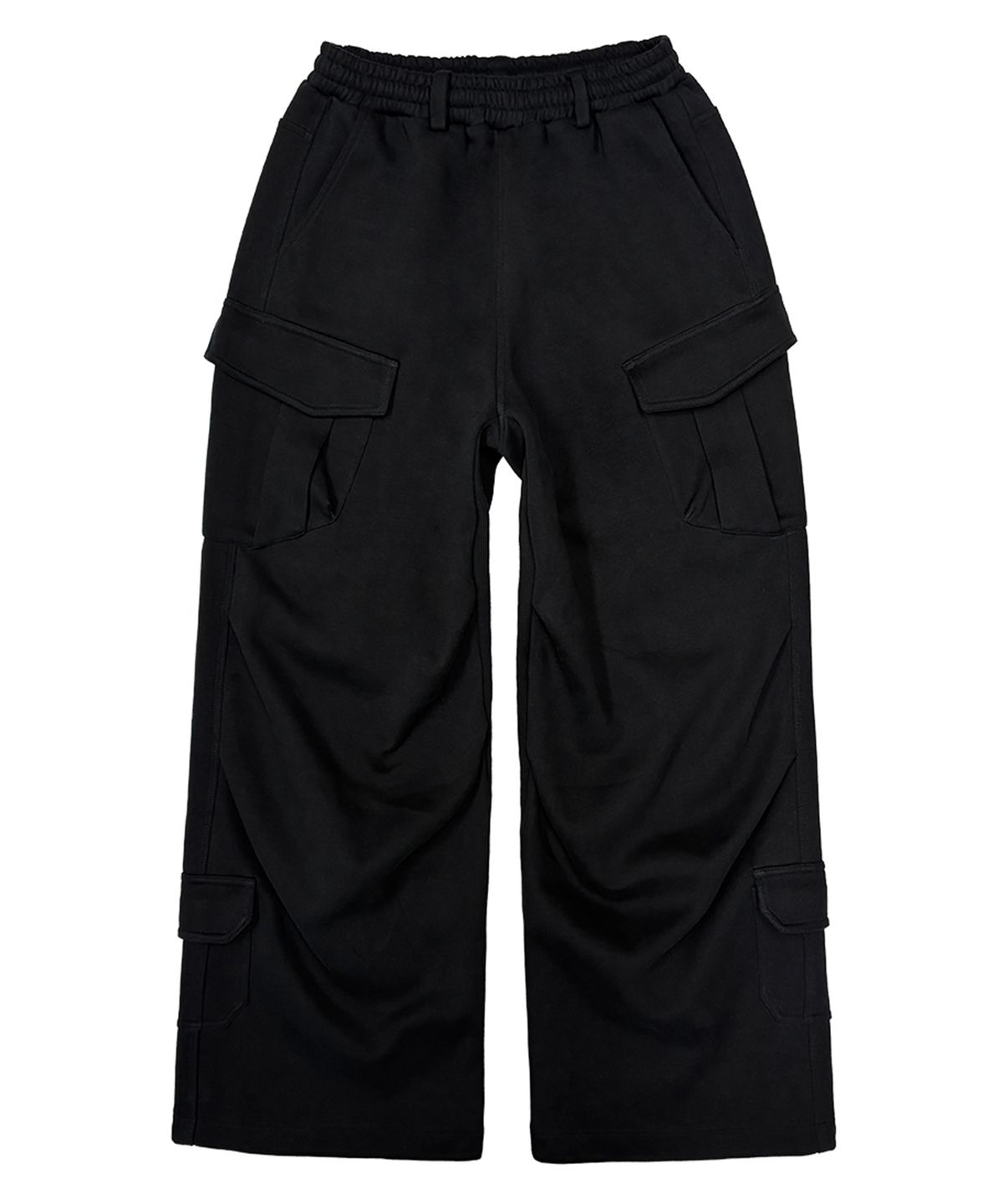 플레이버리즘(FLAVORISM) Wide Cargo Heavy Sweat Pants (TP0079)