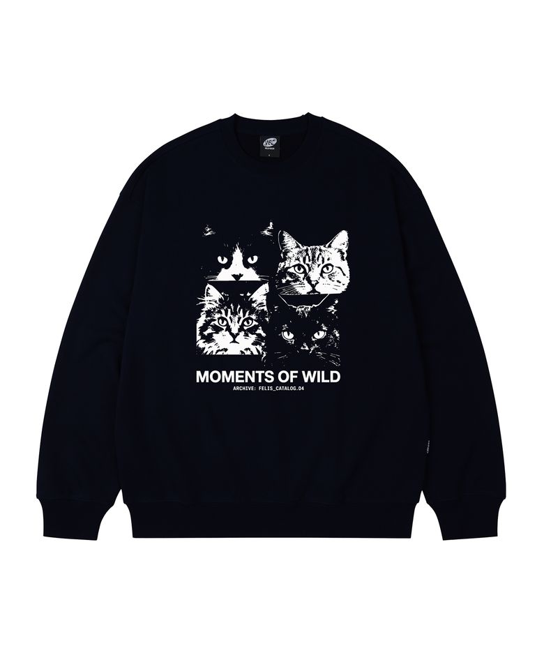 Moments Of Wild 오버핏 맨투맨_9 COL