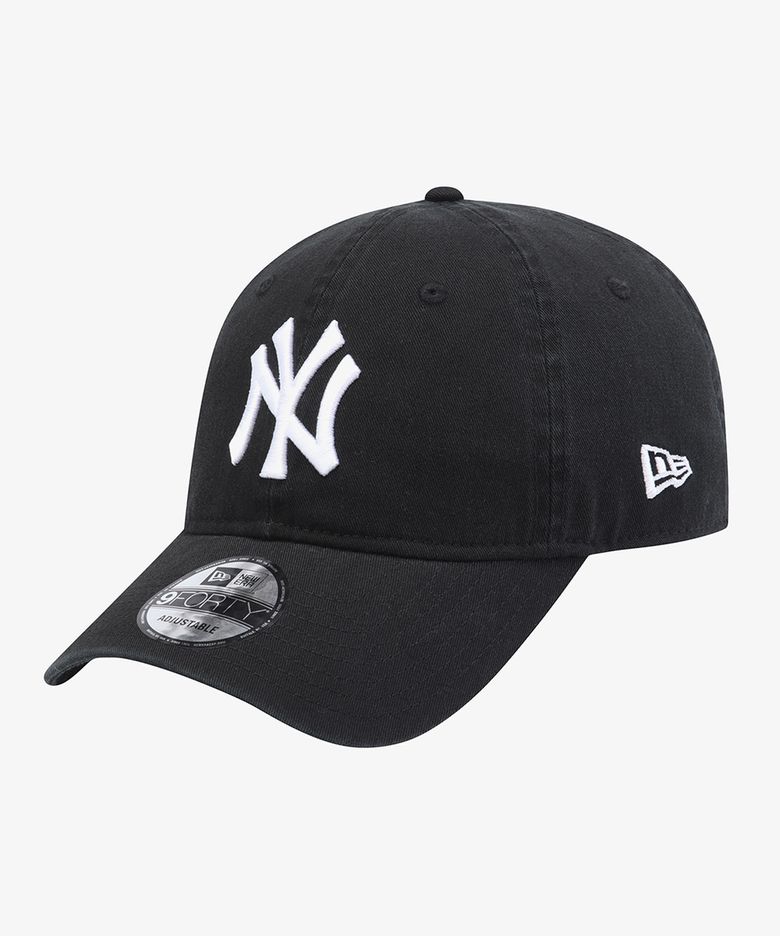 MLB 뉴욕 양키스 월드 로고 언스트럭쳐 볼캡 블랙 15411757