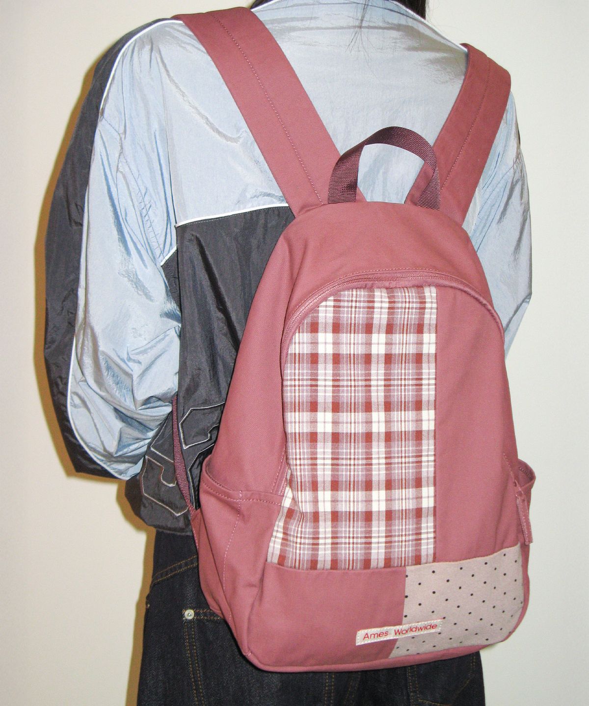 아메스 월드와이드(AMES-WORLDWIDE) PUZZLE PATCH BACKPACK PINK