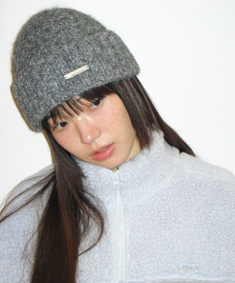 BOUCLE BEANIE GREY