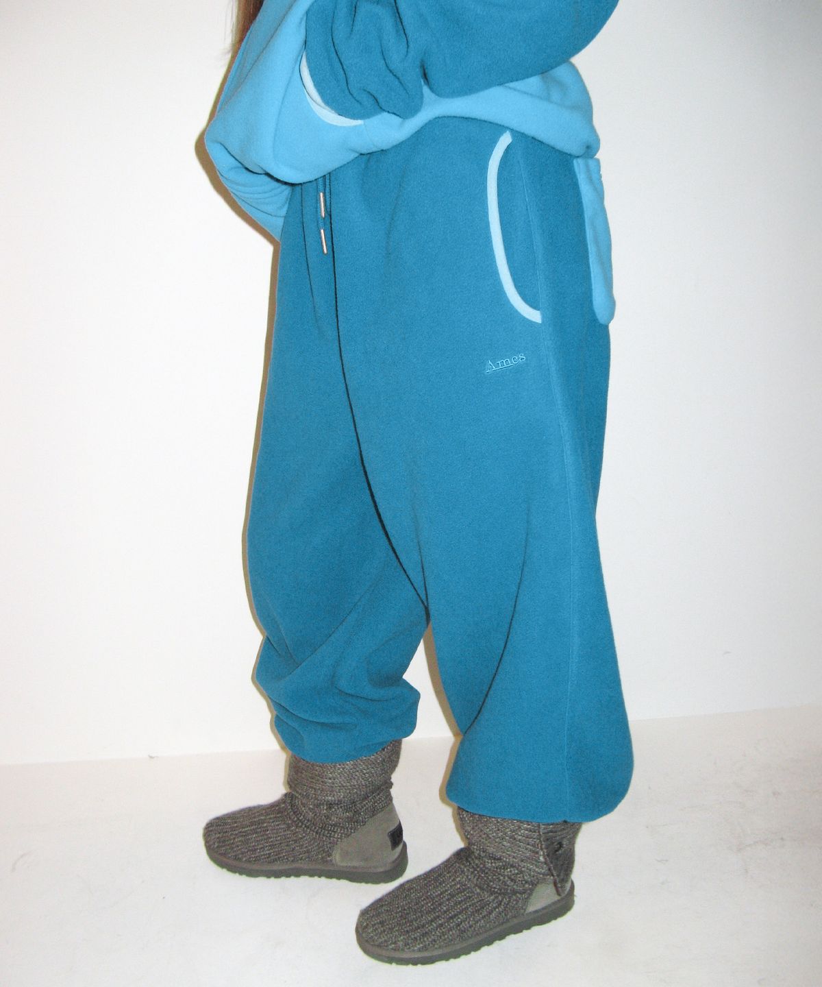 아메스 월드와이드(AMES-WORLDWIDE) POLAR FLEECE PANTS BLUE