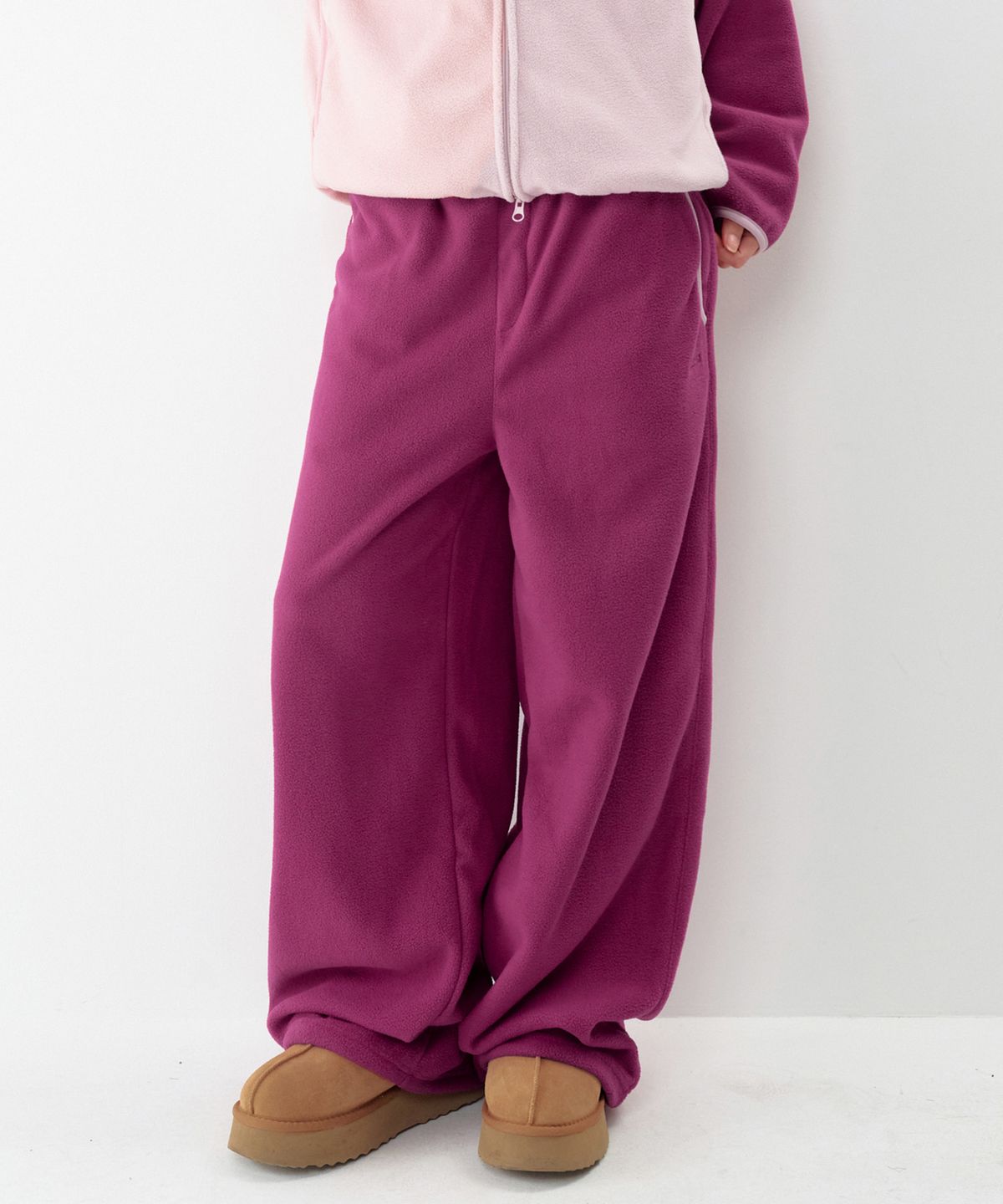 아메스 월드와이드(AMES-WORLDWIDE) POLAR FLEECE PANTS PINK