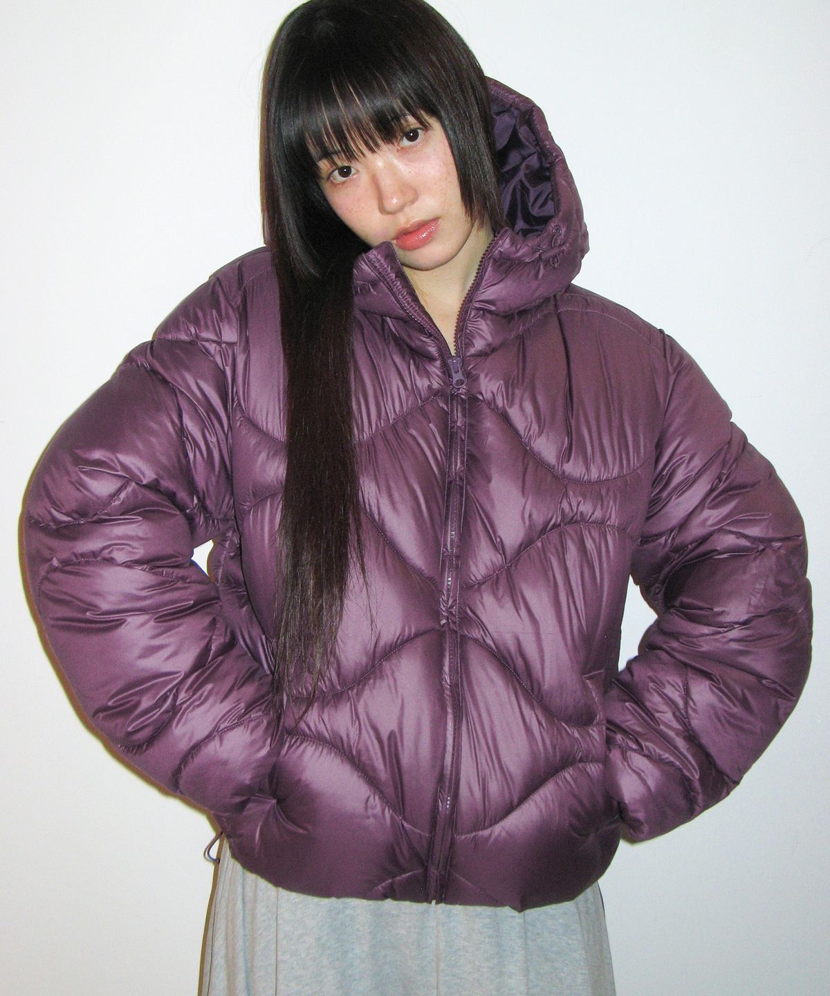 아메스 월드와이드(AMES-WORLDWIDE) WAVE PUFFER PADDING PURPLE