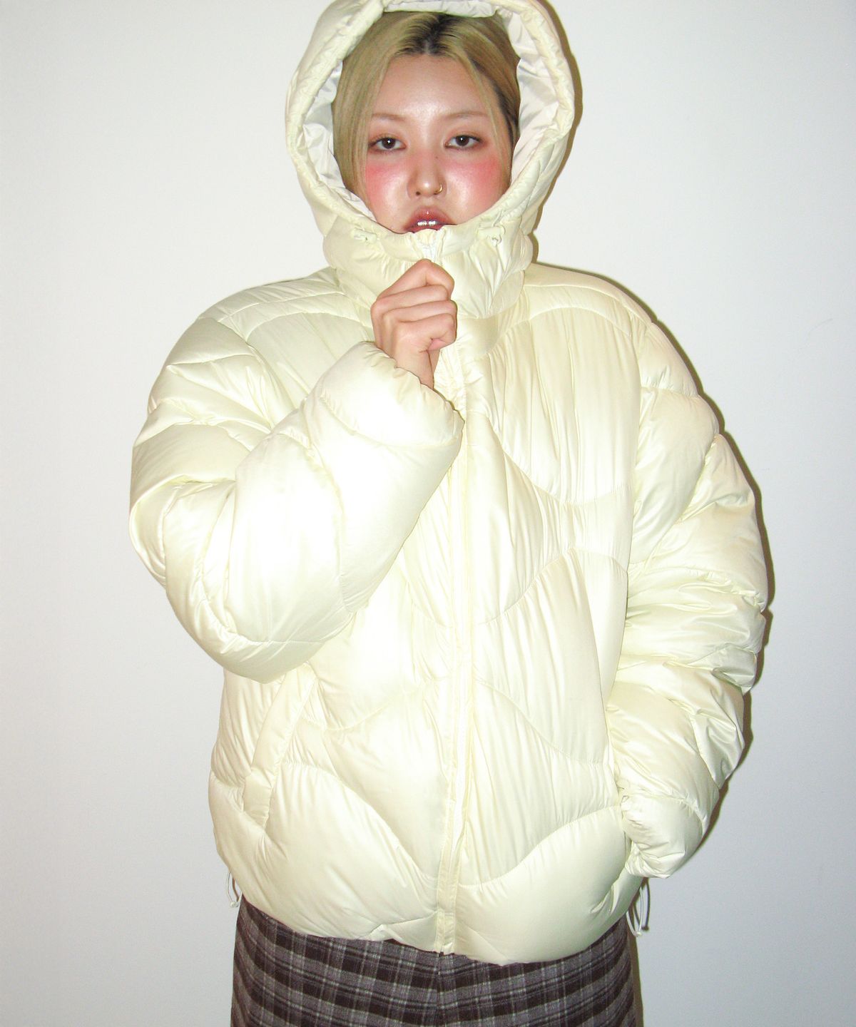 아메스 월드와이드(AMES-WORLDWIDE) WAVE PUFFER PADDING YELLOW