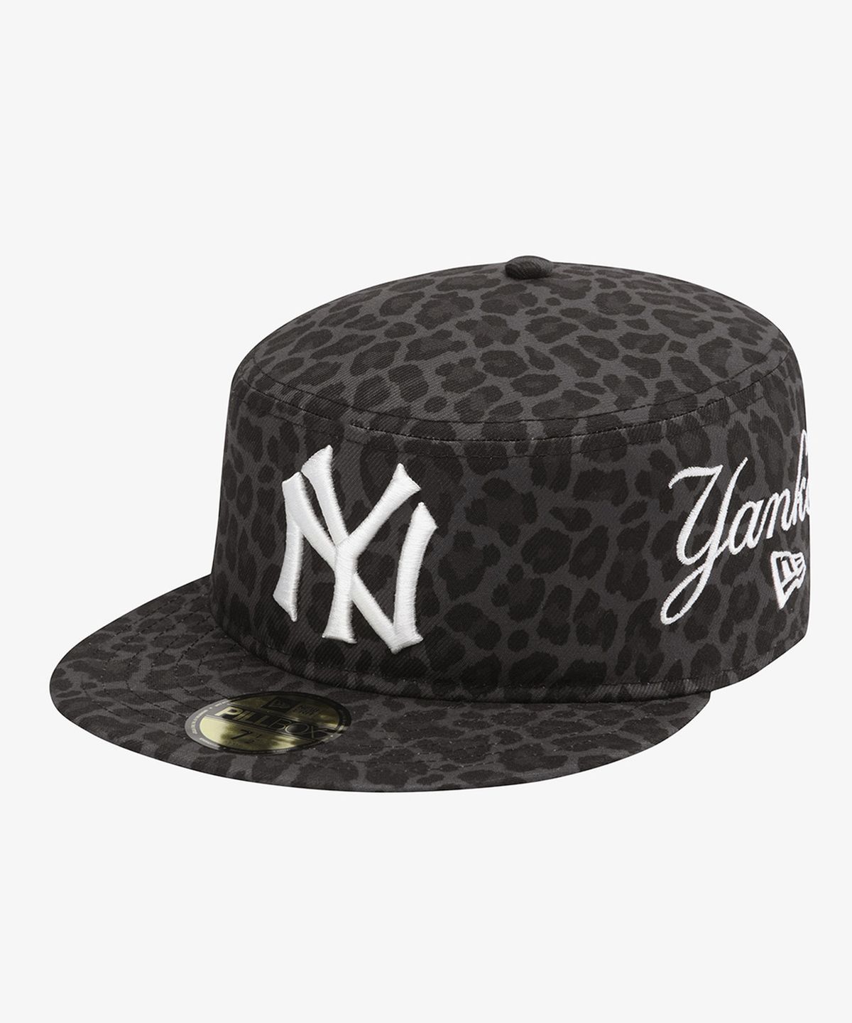 뉴에라(NEW ERA) MLB 쿠퍼스 타운 뉴욕 양키스 레오파드 시리즈 필박스 피티드캡 블랙 레오파드 15411743