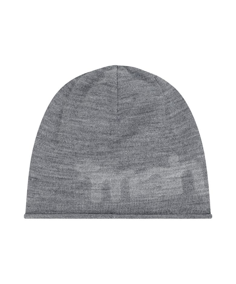 [10주년] mah LOGO ROLL BEANIE[GREY]