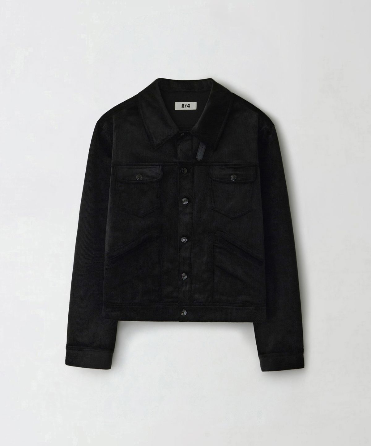 알포(R-4) R-0077 / TENCEL CORD TRUCKER(BLACK)