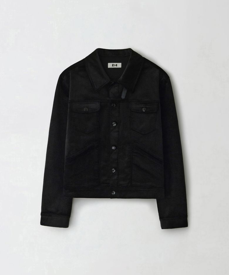R-0077 / TENCEL CORD TRUCKER(BLACK)