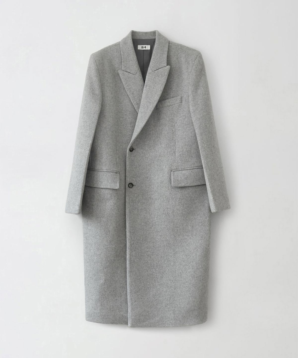 알포(R-4) R-0079 / WOOL DOUBLE COAT(GREY)