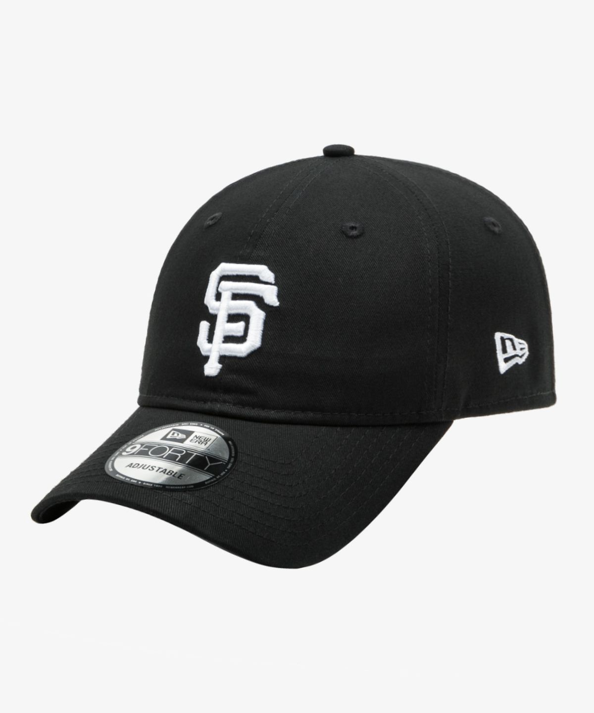 뉴에라(NEW ERA) MLB 샌프란시스코 자이언츠 미디움 로고 언스트럭쳐 볼캡 블랙 14392417