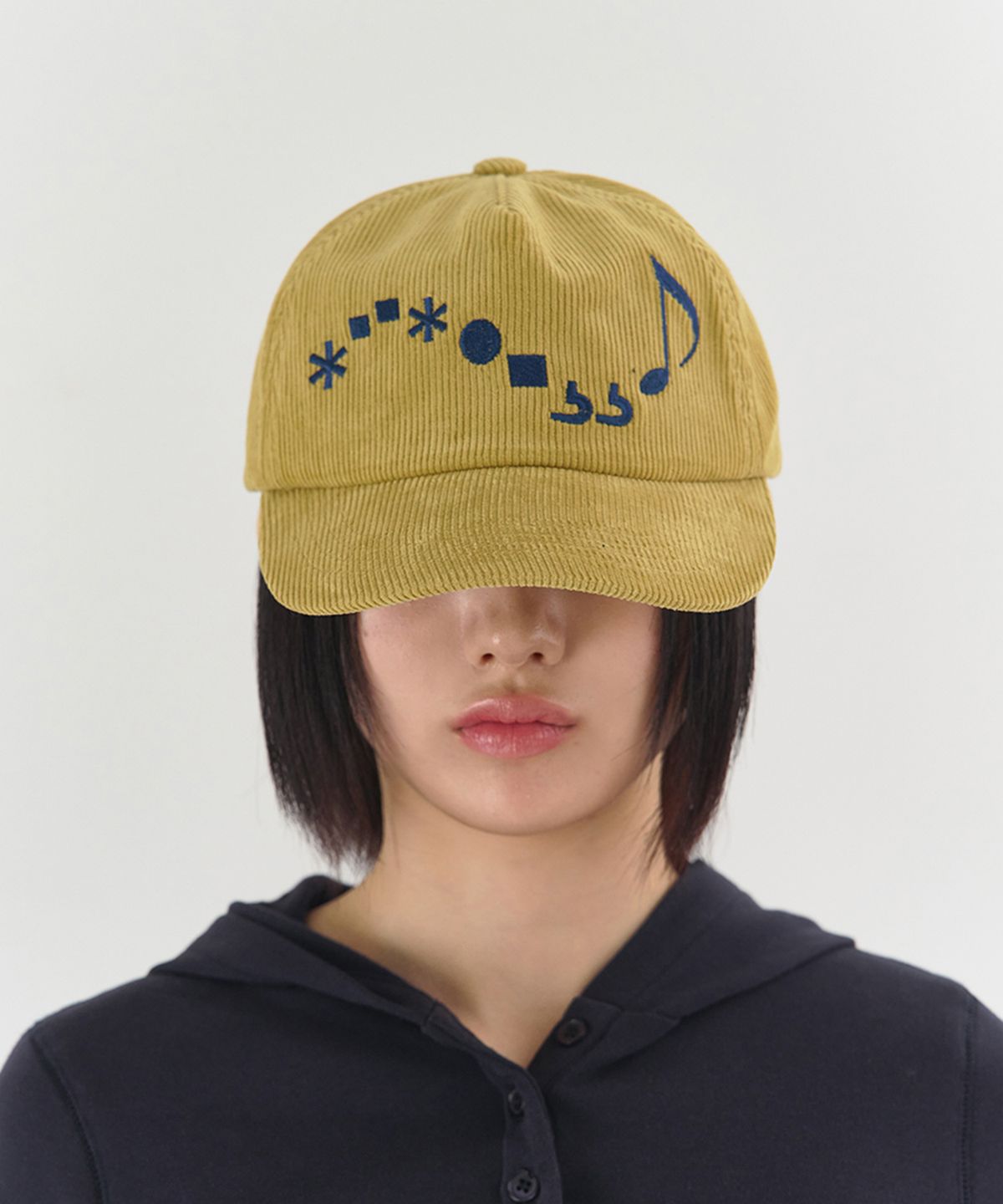 키미미(KIMIMI) 룰루 볼캡 머스타드
