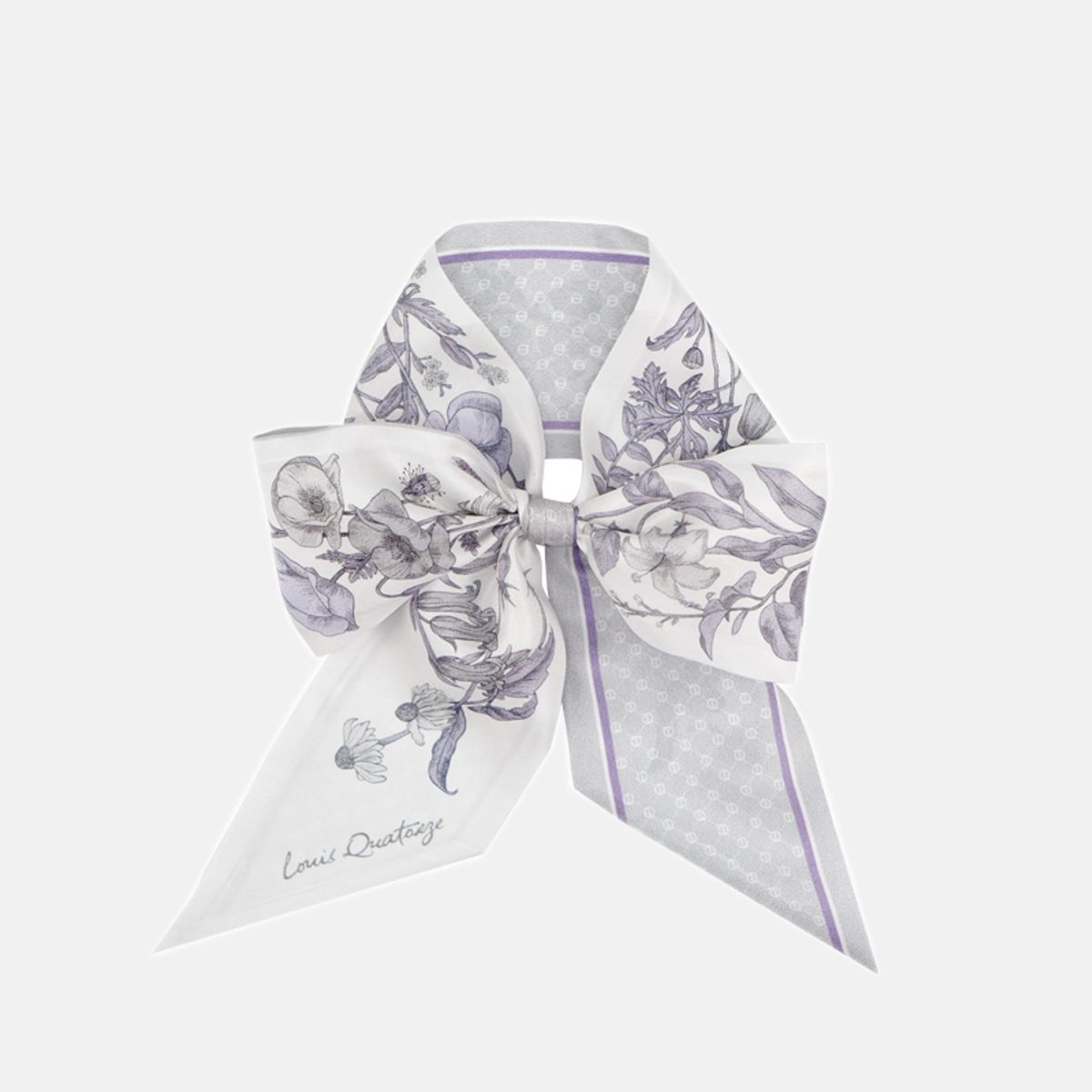 루이까또즈스카프(LOUIS QUATORZE SCARF) 루이스가든2 방도 실크 스카프 2CSM212