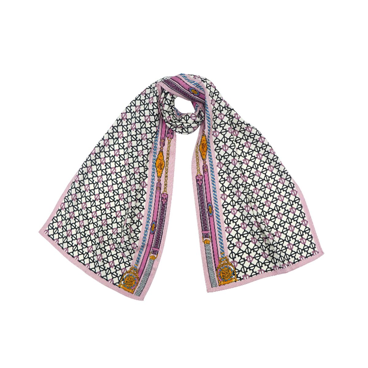 루이까또즈스카프(LOUIS QUATORZE SCARF) 보카리노 울실크 롱 스카프 2GSL101
