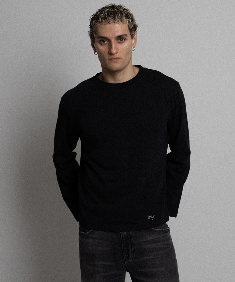 SLUB LS [BLACK]