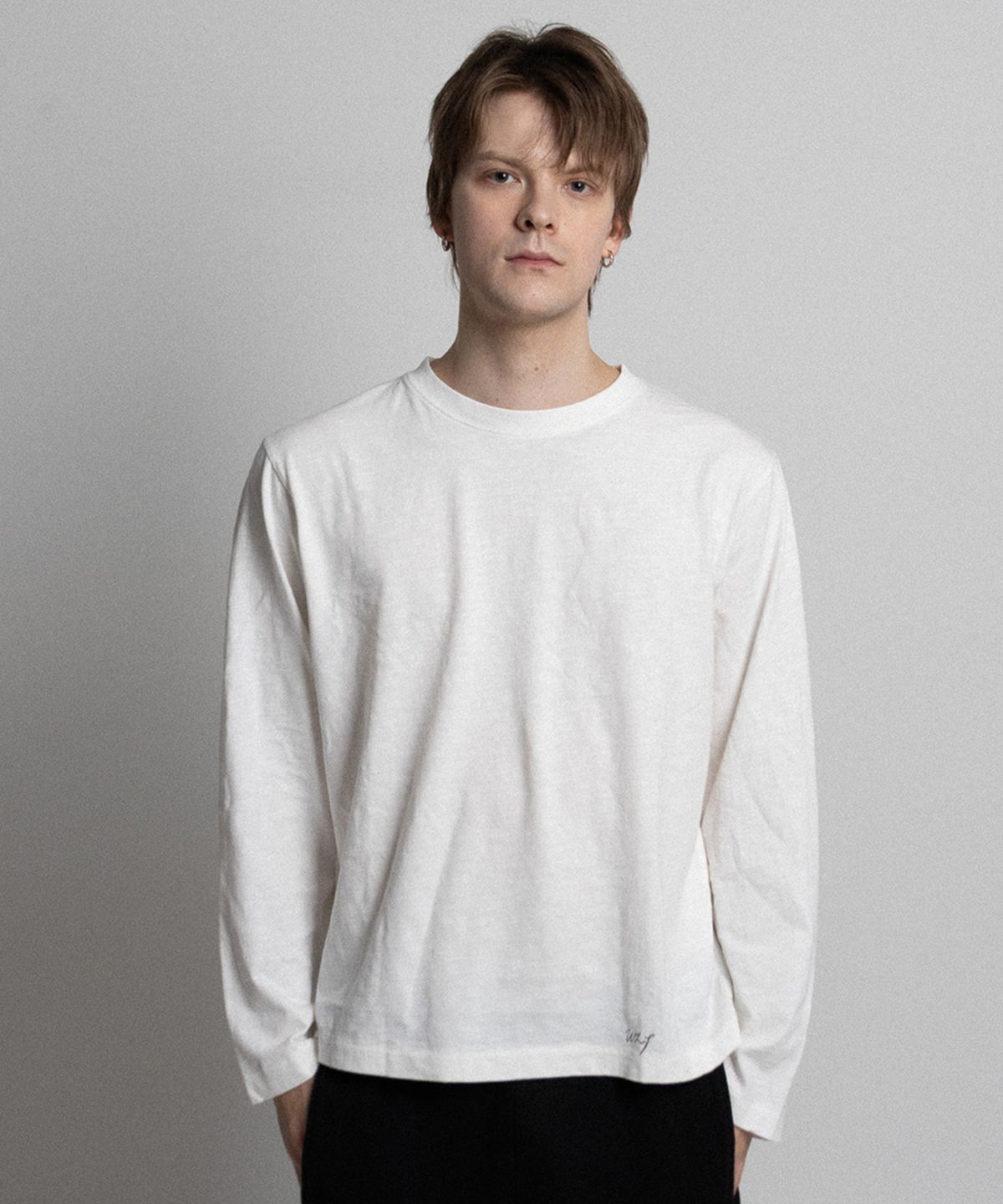 위러브티(WELOVETEE) SLUB LS [WHITE]