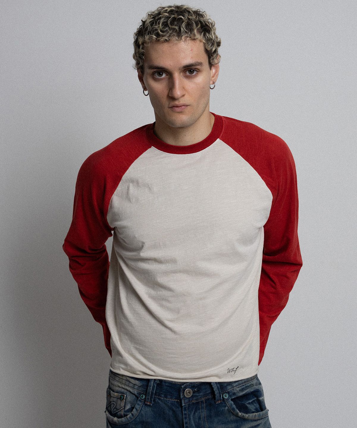 위러브티(WELOVETEE) SLUB RAGLAN [RED]