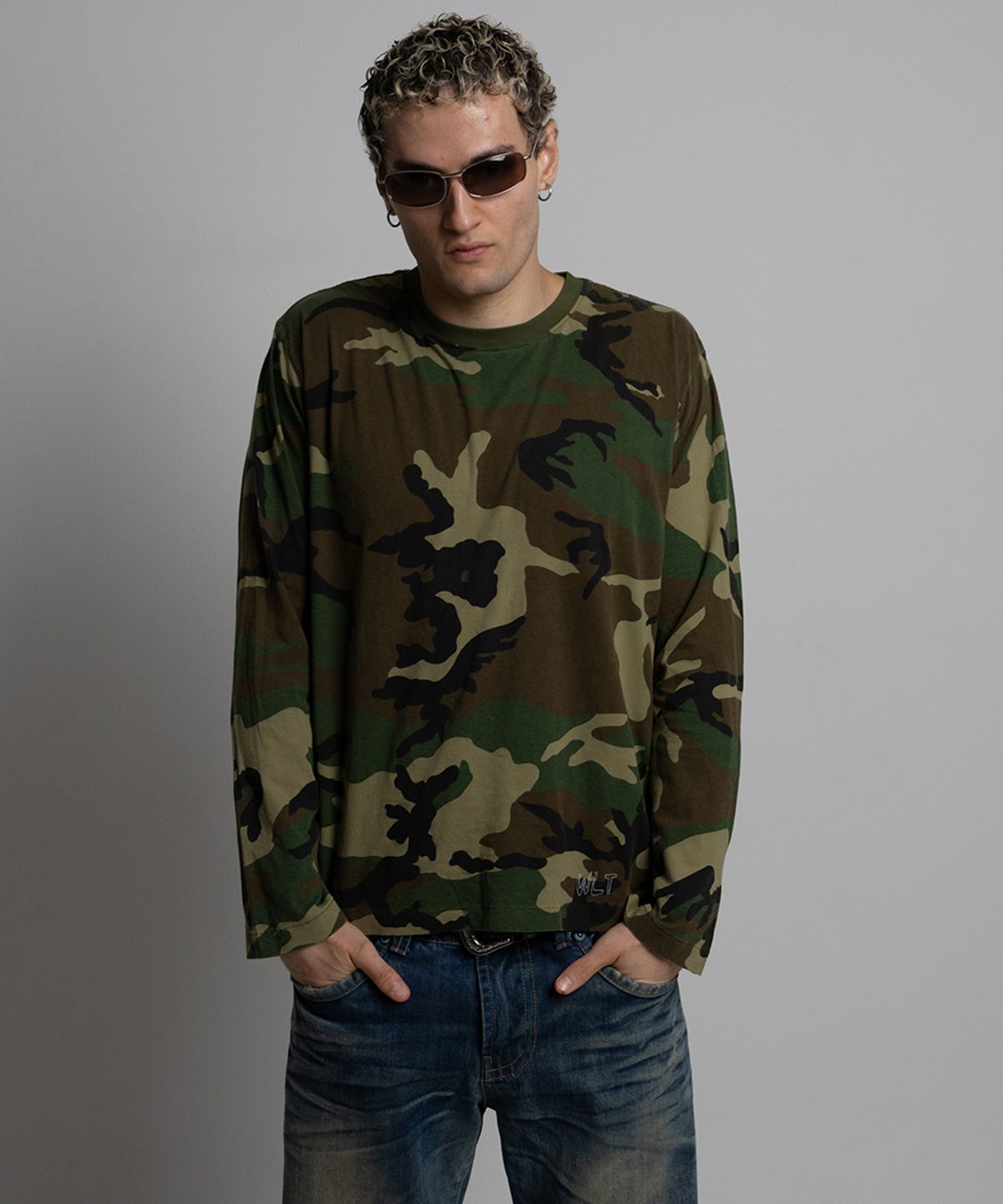 위러브티(WELOVETEE) CAMO LS [GREEN]
