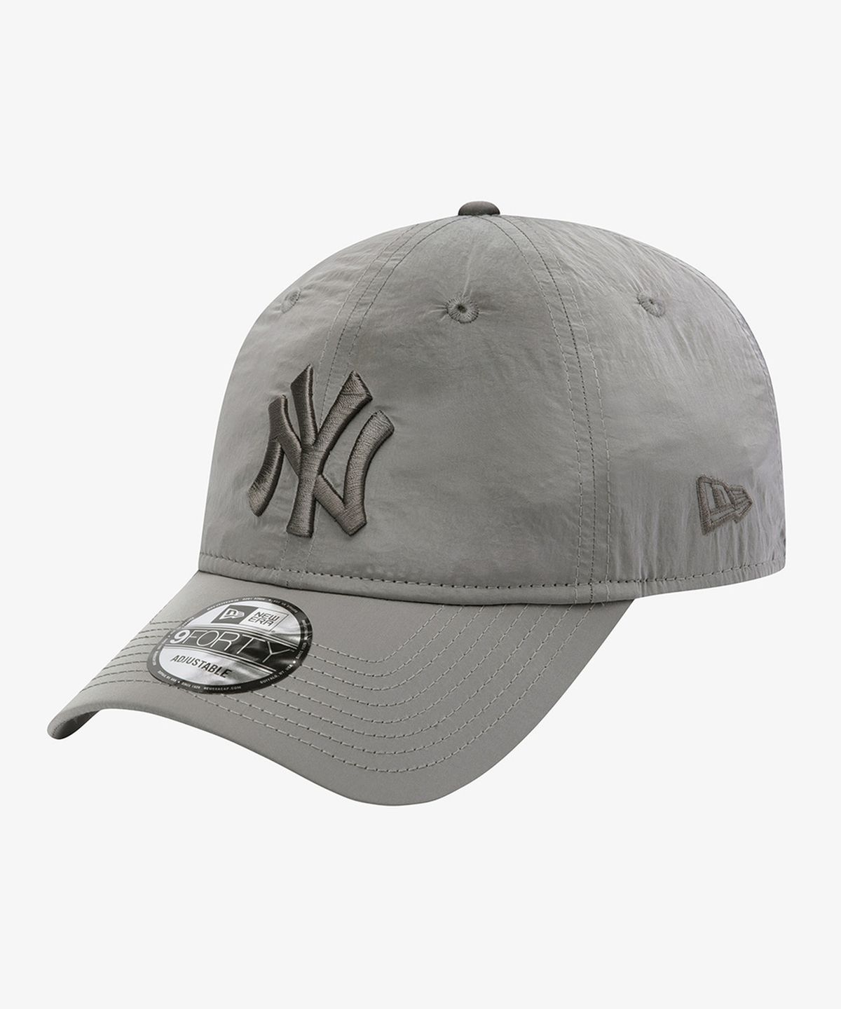 뉴에라(NEW ERA) MLB 뉴욕 양키스 나일론 메탈 26 언스트럭쳐 볼캡 차콜 15131657