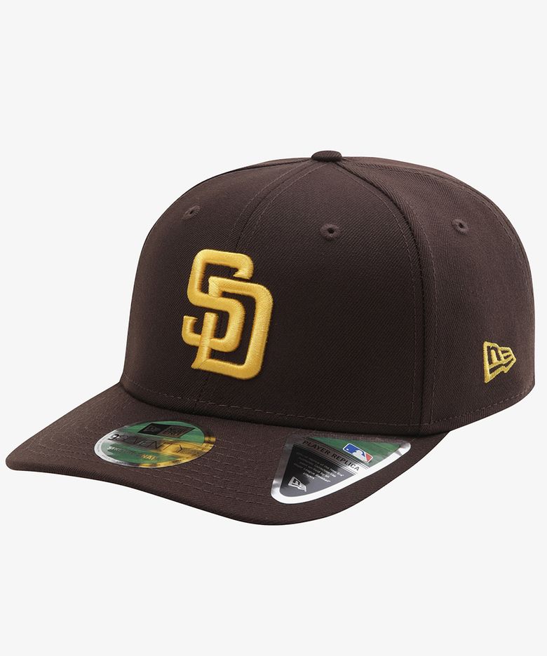 MLB 샌디에이고 파드리스 플레이어 레플리카 스트레치 스냅백 게임 번트 우드 60646885