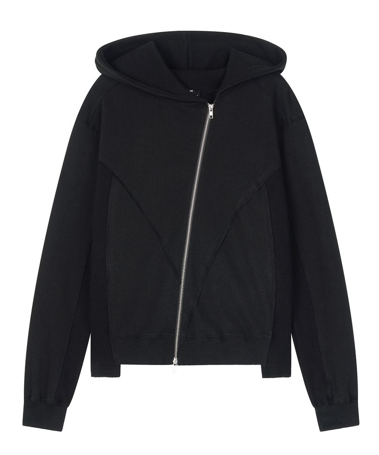 DISSECTED ZIP-UP HOODIE