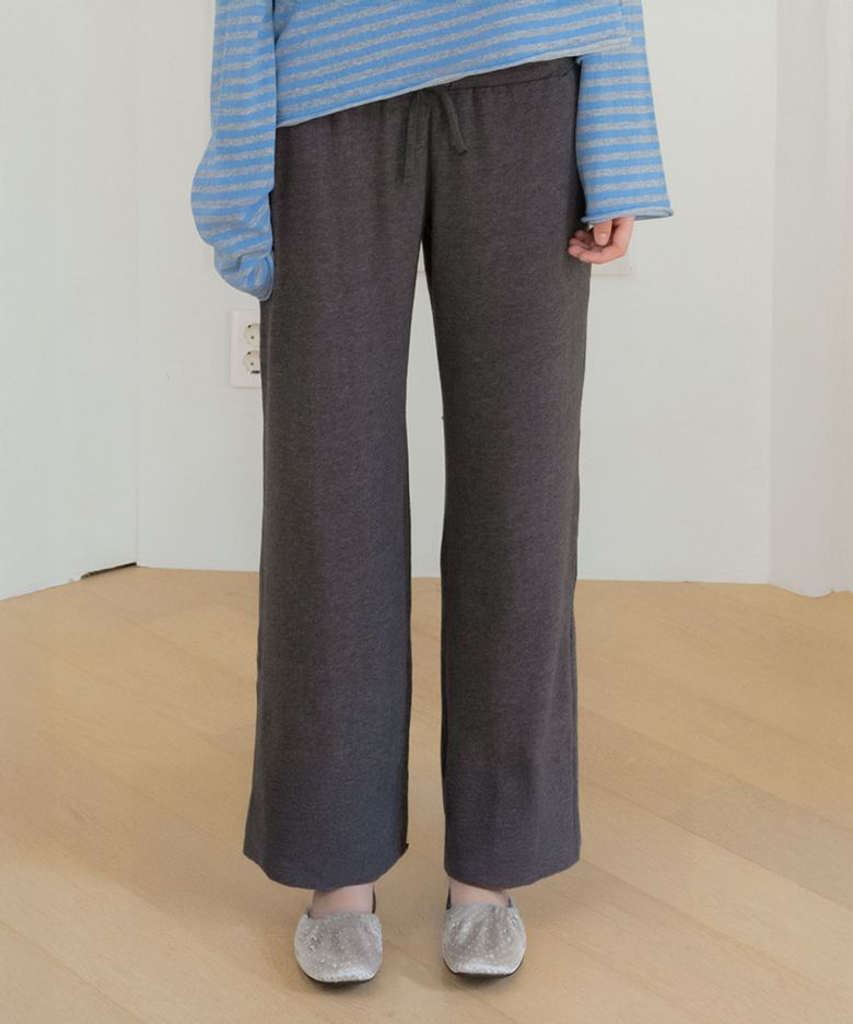 soft lounge pants (charcoal)