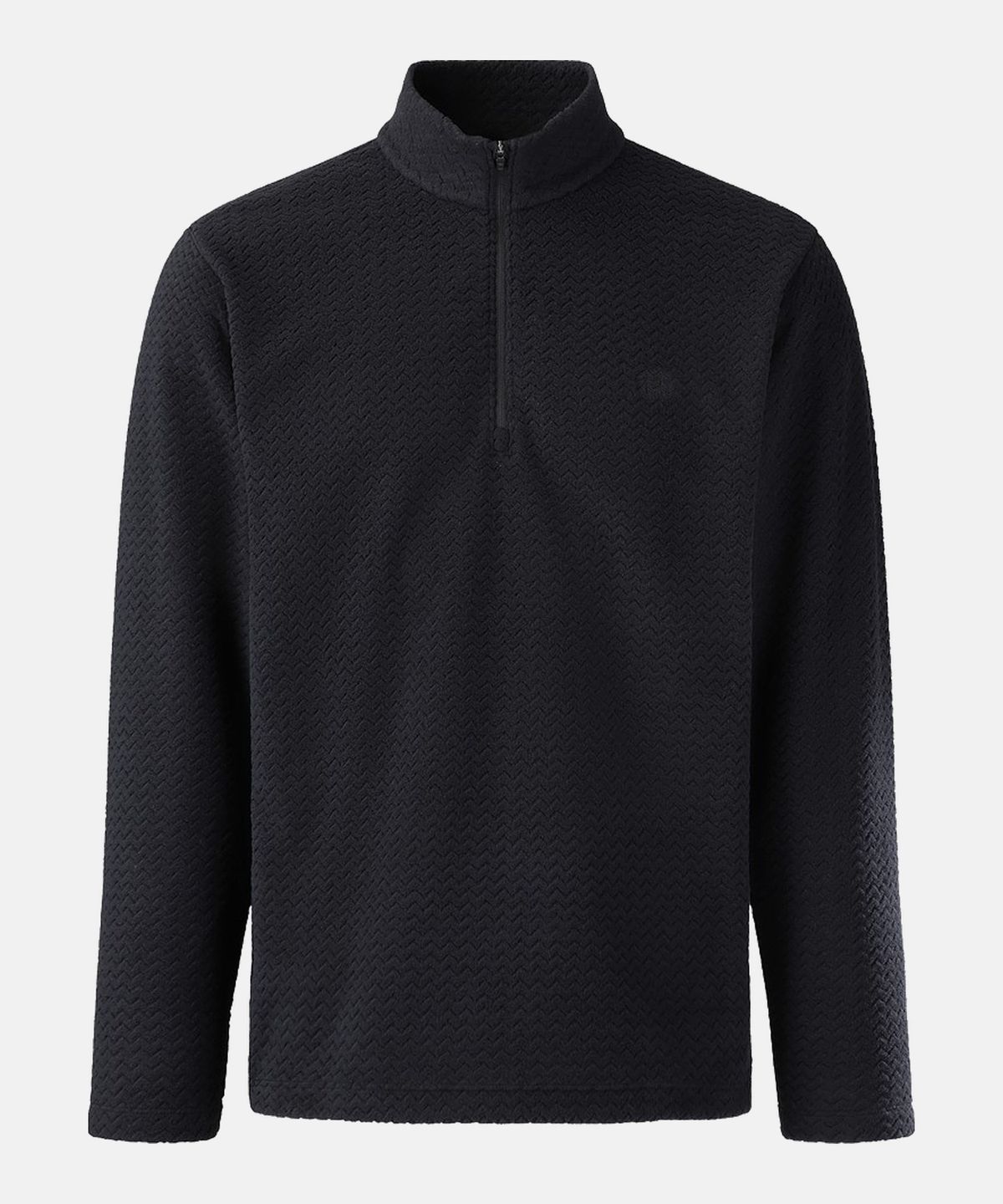 코오롱스포츠(KOLON SPORT) 남성 솟솟플리스 집업 티셔츠 JWTBW26231BLK