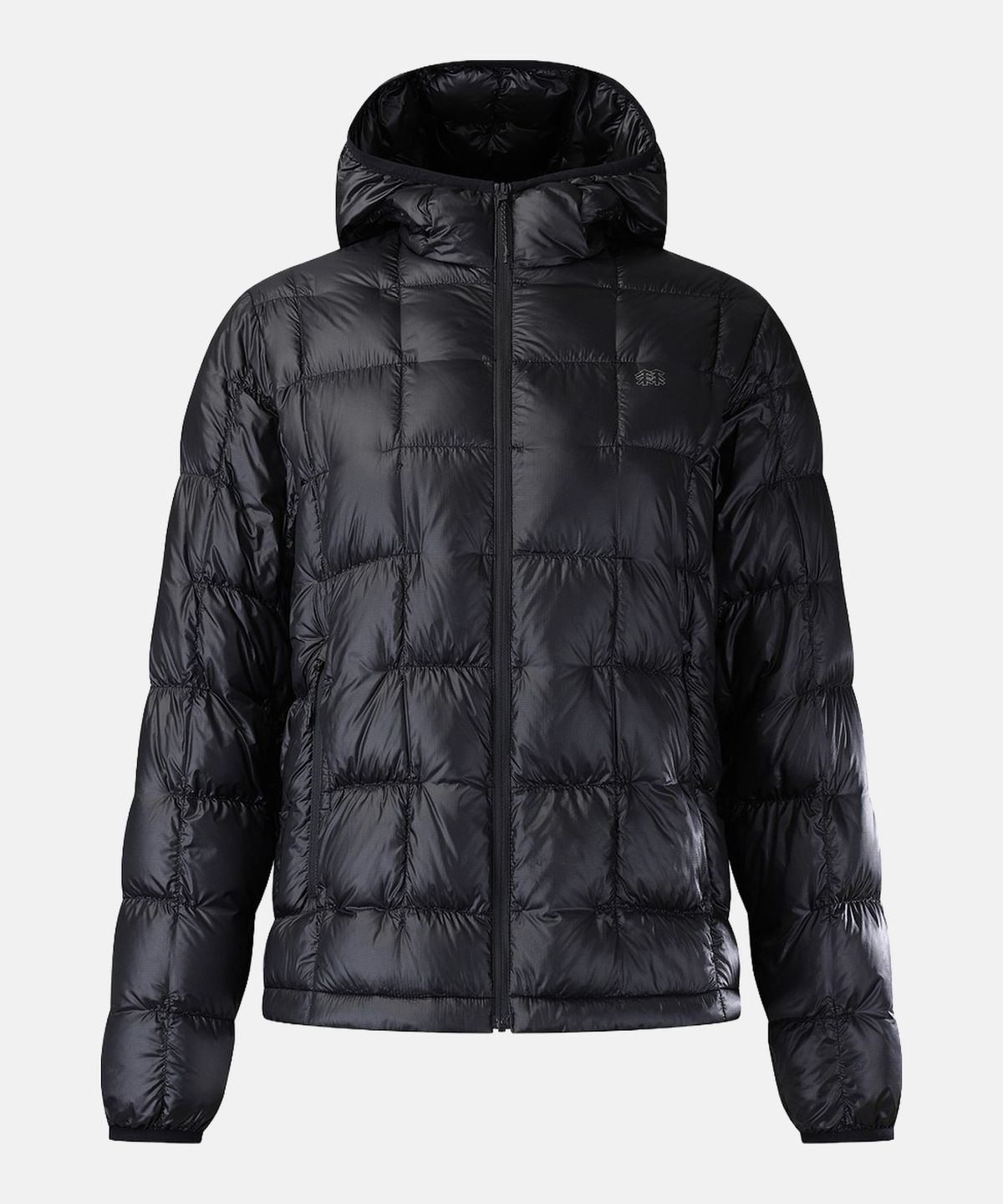 코오롱스포츠(KOLON SPORT) 여성 에그라이트 숏 후드 경량 다운 재킷 JKJDW26298BLK