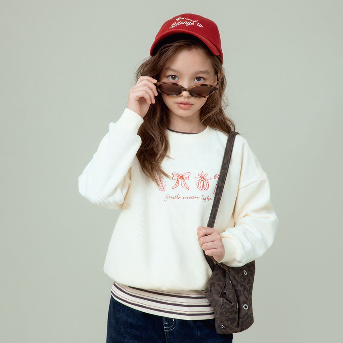 스타일노리터(STYLE NORITER) 윈터 바이브 벨로아 맨투맨