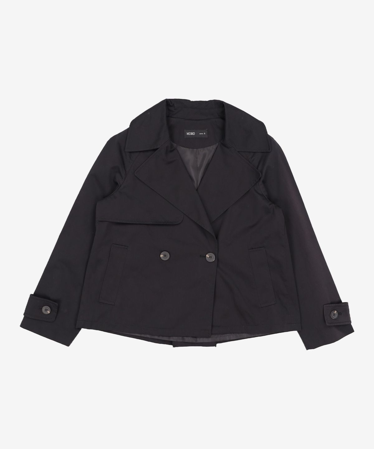 미쏘(MIXXO) 투버튼 숏 트렌치자켓 MIWJTD311C S
