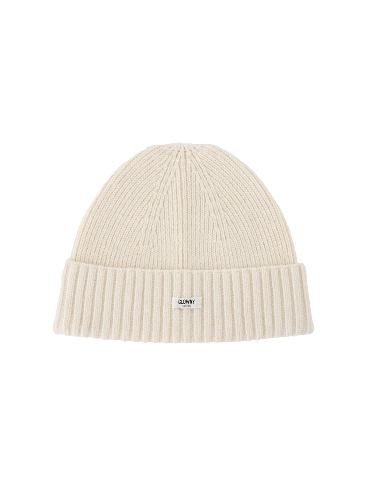 글로니(GLOWNY) G CLASSIC BEANIE (IVORY)