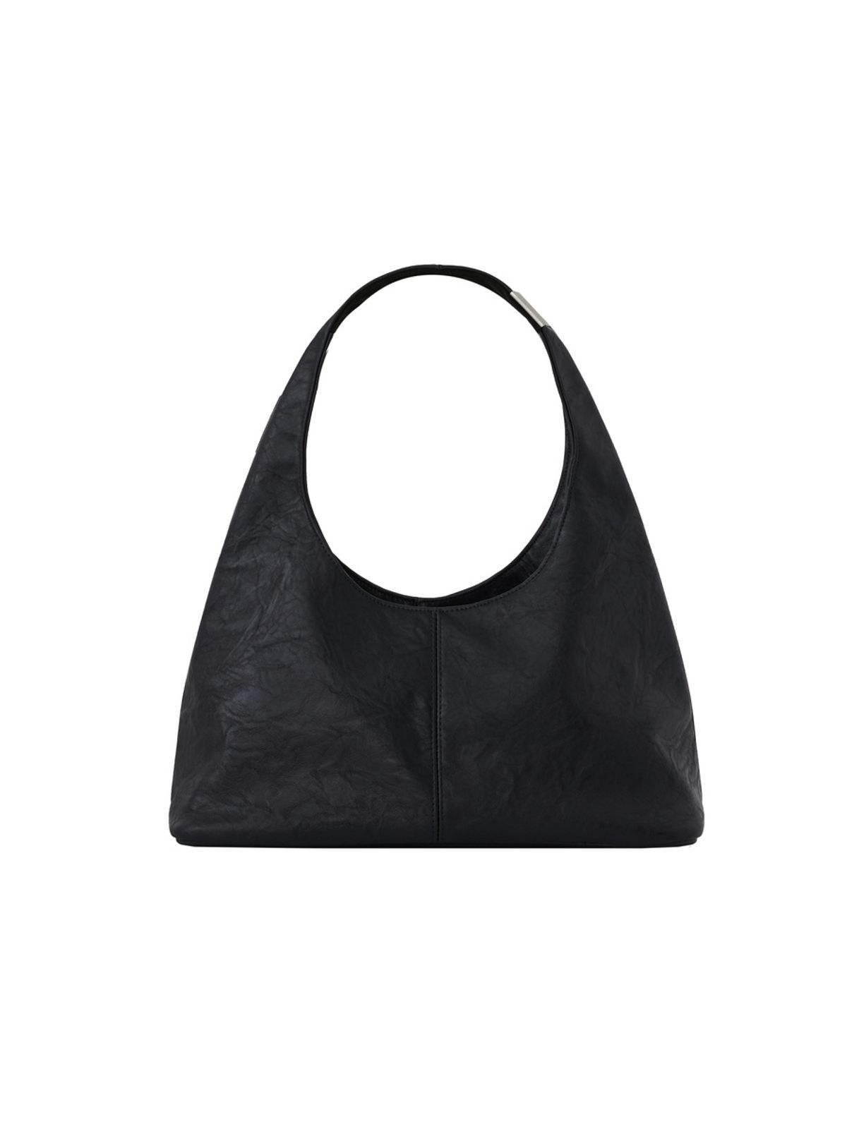 글로니(GLOWNY) G LEATHER HALF SHOULDER BAG (BLACK)