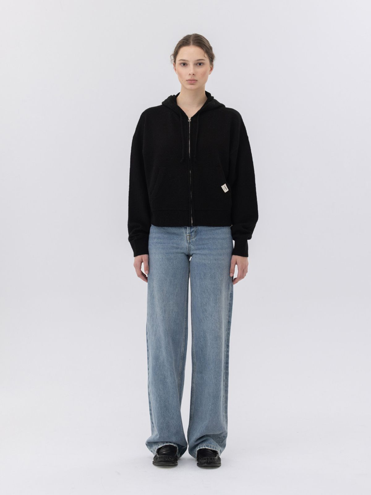 글로니(GLOWNY) THE LINDA HIGH WAIST WIDE JEANS (LIGHT BLUE)
