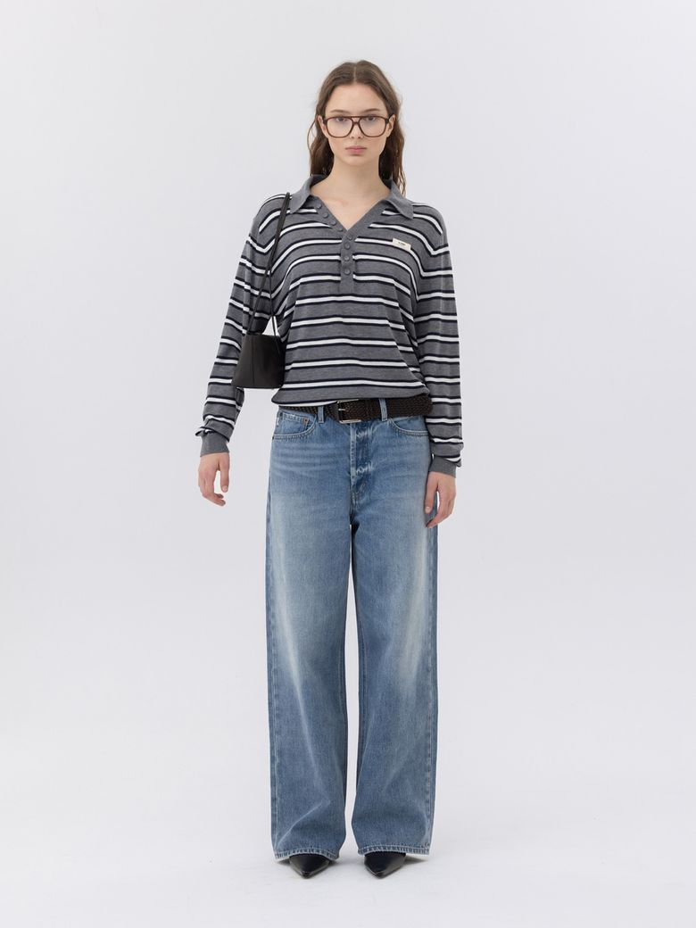 THE BELLA BAGGY JEANS (MID BLUE)