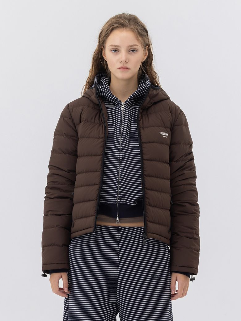 G ELIO AIRY PADDING JACKET (BROWN)