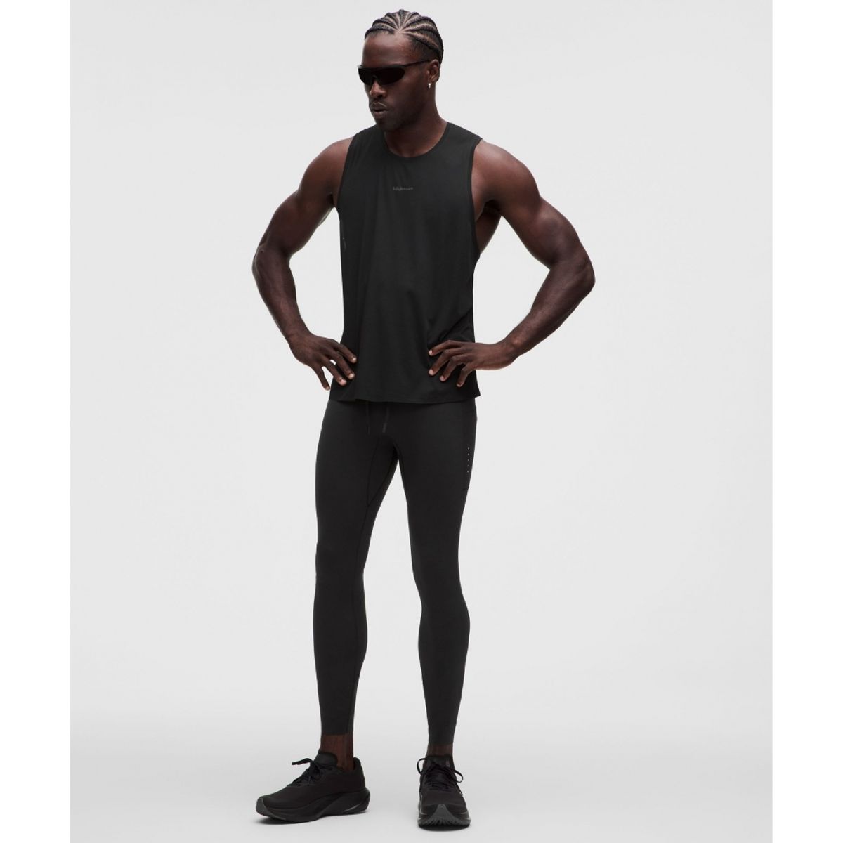 룰루레몬(LULULEMON) 패스트 앤 프리 타이츠 28inch *업데이트 디자인  BLK BLK