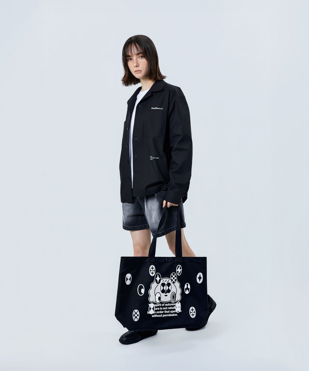 러프로우즈(RUFFLAWZ) TOTE BAG BIG DOG
