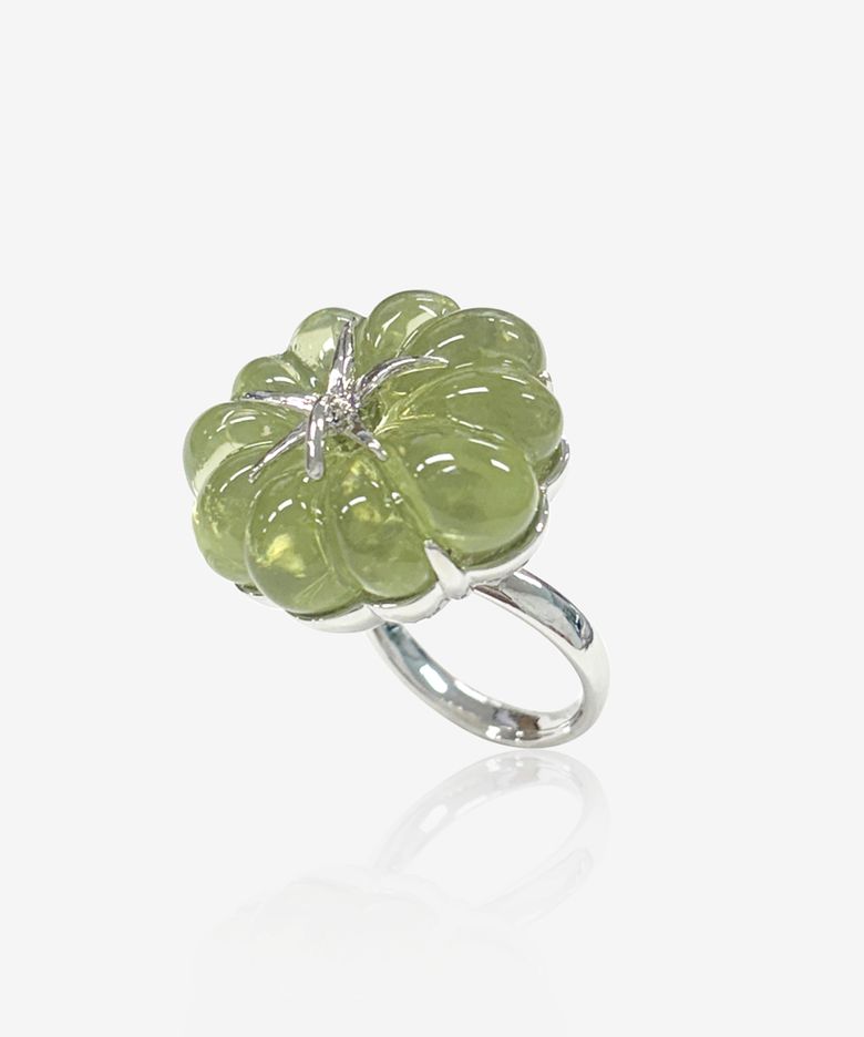 Heirloom tomato ring, BEFORE RED