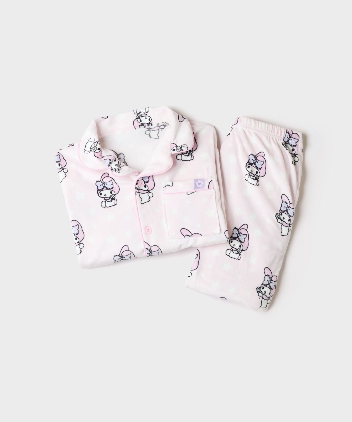 스파오 키즈(SPAO KIDS) [키즈] (산리오캐릭터즈) 수면 파자마(Light Pink)_SPPPG4VKU1